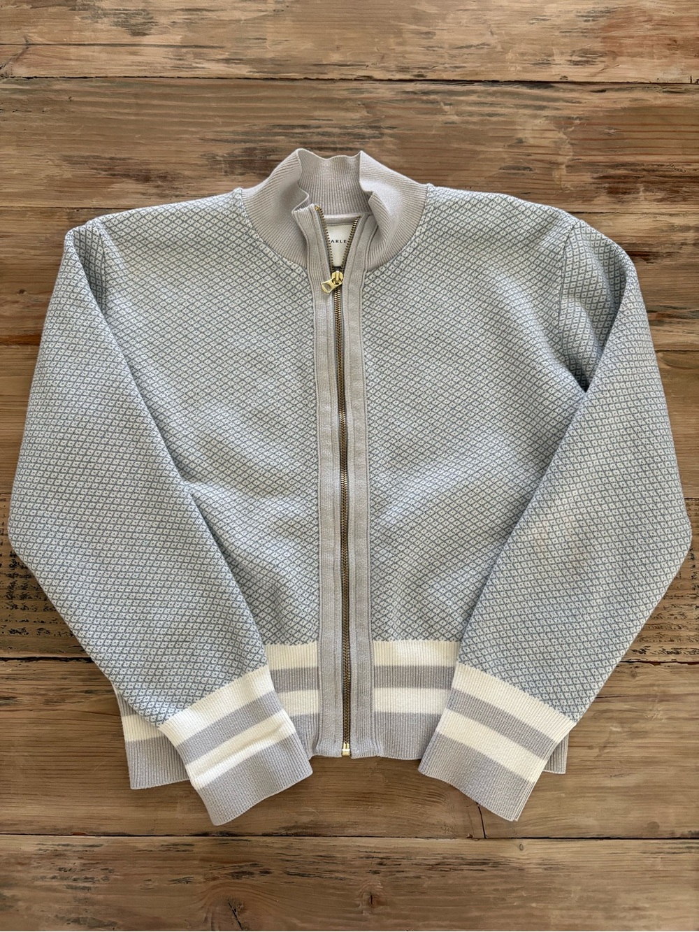Varley Oregon Knit Jacket with Zip Front, XS - Picture 4 of 9